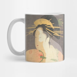 Japanese Cat Lady Mug